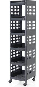 PINEVINTA Multipurpose Storage Rack - Space Saving Storage Organizer ...