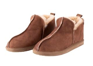 Shepherd Annie - Brown Sheepskin Slippers