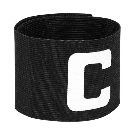 1pc Soccer Captain Arm Band Adjustable C Armband Football Captain Arm ...
