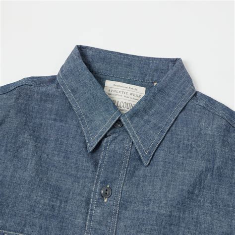 Full Count 4810 5oz Original Selvedge Chambray Shirt - Indigo | Son of ...
