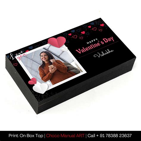 Valentine's Day Love You Customised Chocolate Box – Choco ManualART