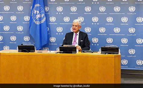 संयुक्त राष्ट्र महासभा के अध्यक्ष की भारत यात्रा कोविड-19 के चलते हुई ...