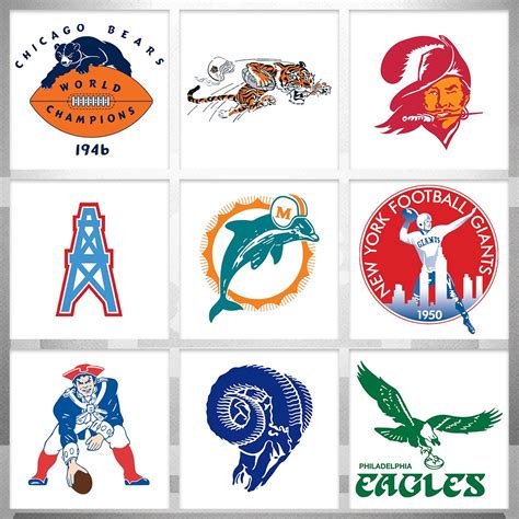 Old Nfl Logos And Names Ranking All 32 NFL Logos From Worst To Best