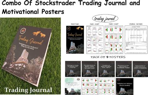 Trading journal notebook combo motivational posters Paper Print ...