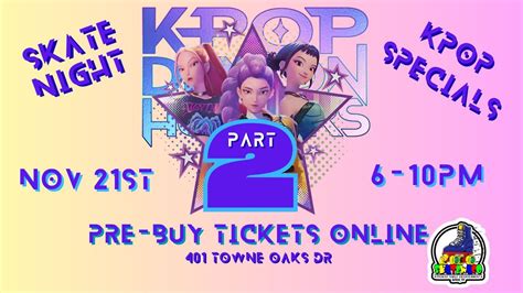 K-POP Demon Hunter Skate Night PART 2, 401 Towne Oaks Dr, Waco, TX ...
