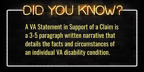 VA Statement In Support Of Claim Example 4-Step Process Sample Letter ...