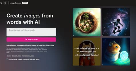 Bing Image Creator API Key 的图像结果