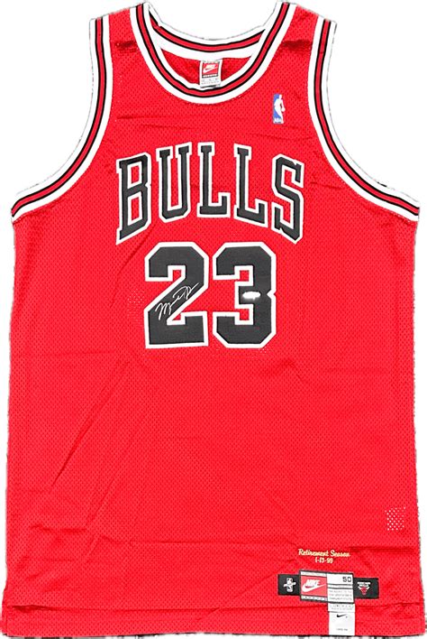 Michael Jordan Signed Nike Pro Cut Chicago Bulls #23 Jersey Upper Deck ...