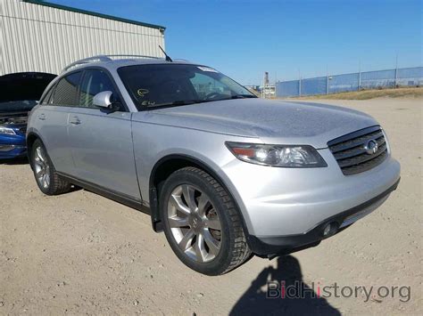 Report JNRAS08W76X202647 INFINITI FX35 2006 SILVER GAS - price and damage history