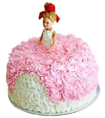 Barbie Cakes - Order Barbie Cake Online with Cakegift.in