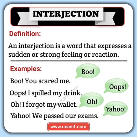 What Are The 100 Examples Of Interjection - Catalog Library