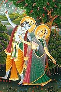 ELL DECOR Canvas Indian Traditional Painting : Amazon.in: Home & Kitchen