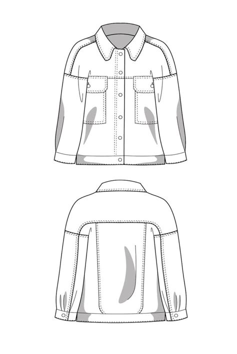 Image result for Jean Jacket Pattern