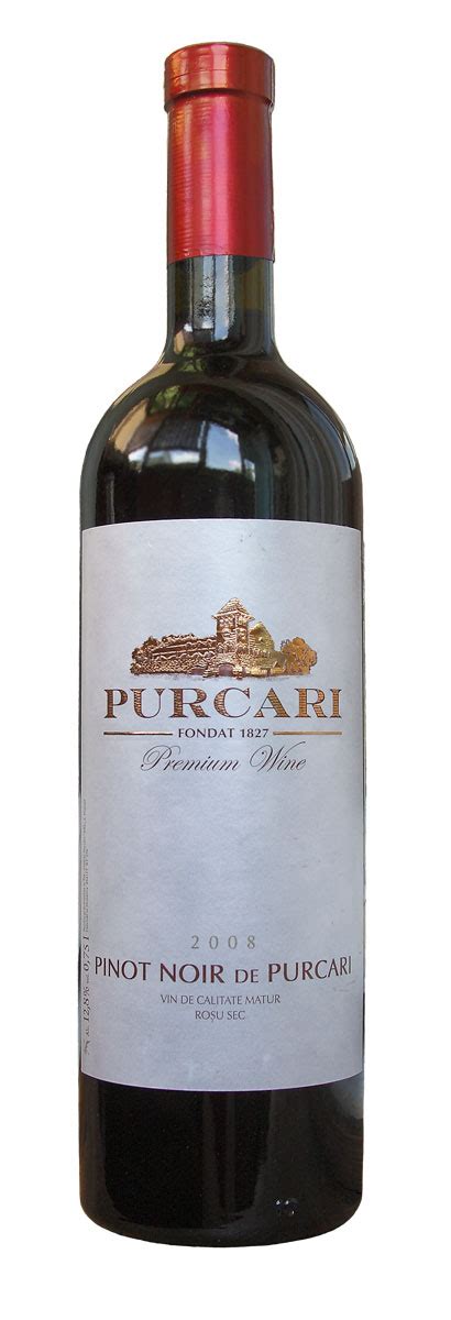 Вино Pinot Noir de Purcari Пино Нуар де Пуркарь