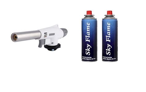 Cloudberry Auto Ignition Butane Gas Blow Torch for Outdoor |BBQ Tool ...