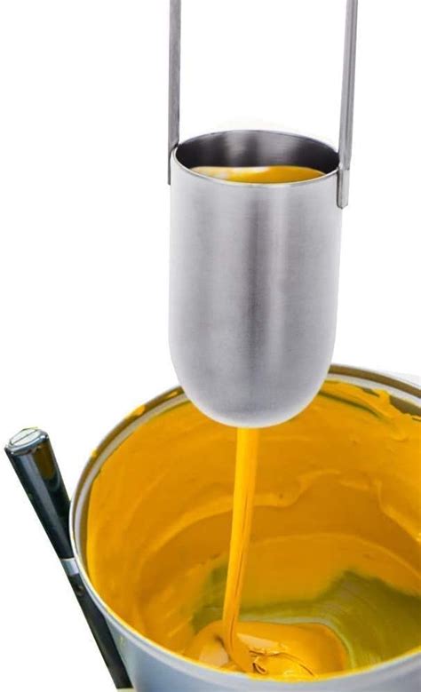 Buy YFYIQI Zahn Viscosity Flow Cup Viscometer Stainless Steel f with ...