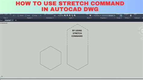 Autocad Stretch Tutorial 的图像结果