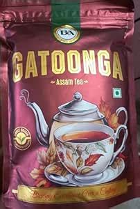 GATOONGA ASSAM TEA SINGLE ORIGIN NO ARTIFICIAL FLAVOURS (1) : Amazon.in ...