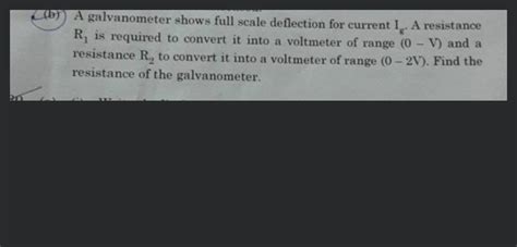 Image result for Galvanometer Deflection Direction