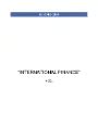 International Finanace MCQs | mentorspoint