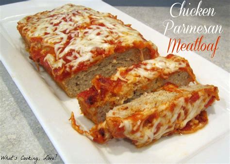 Chicken Parmesan Meatloaf | Recipe | Recipes, Ground chicken recipes ...