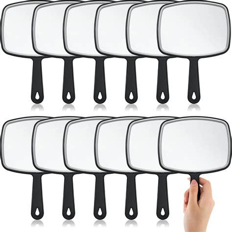 Amazon.com: Supkiir 49Pcs Handheld Mirror with Handle Bulk, Plastic ...