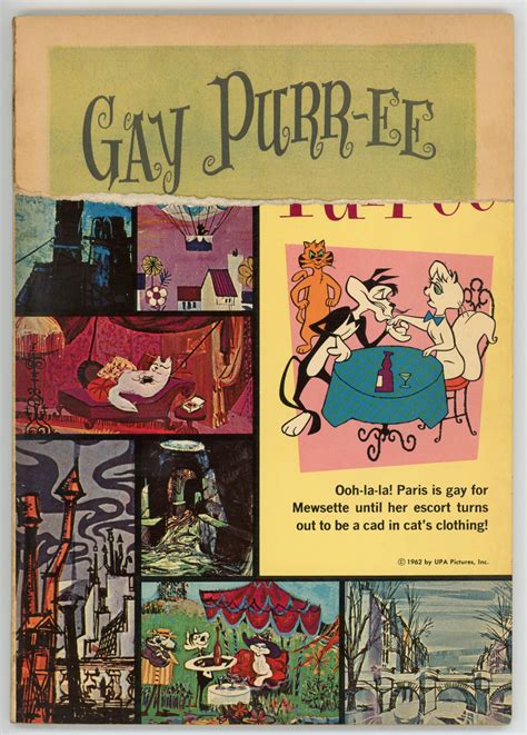 Gay Purr-ee Silver Age Gold Key 1963 Animated Movie Adaptation Short ...