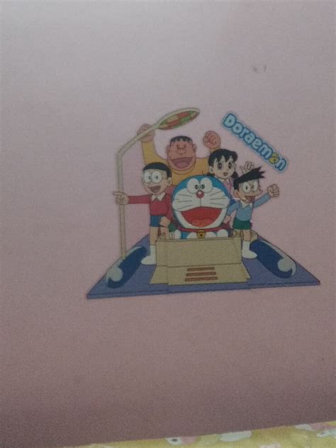 Asian Paints Doraemon with Friends on Time Machine Wall Sticker (PVC ...