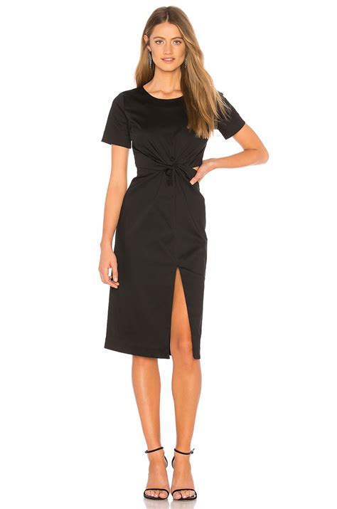 Chrissy Teigen x REVOLVE Pina Colada Midi Dress in Black | REVOLVE