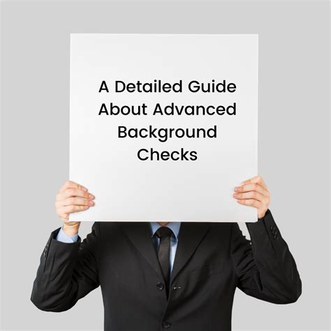 A Detailed Guide About Advanced Background Checks ⋆ The Stuff of Success