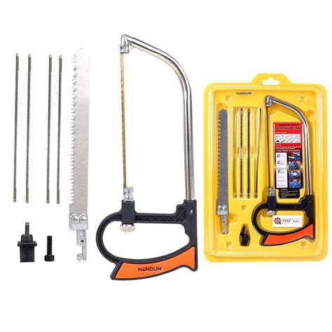 HOMDUM 7 in 1 Multi Purpose DIY Steel Metal Hand Saw Multi Blades ...