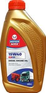 MOTER MAX NEW_Premium Quality 500ml 15W40 API CH-4 Heavy Duty Engine ...