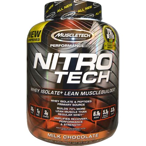 Image result for MuscleTech Nitro-Tech Whey Isolate