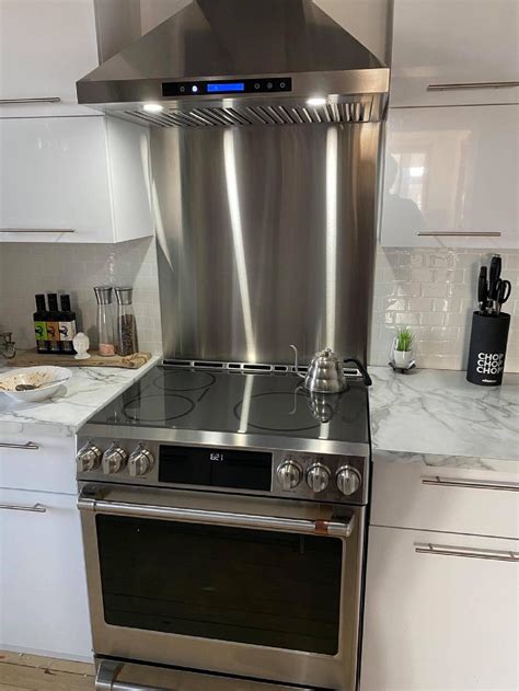 Stainless Steel Kitchen Backsplash 24 X 30 18ga 4 Ss304 CUSTOM SIZE ...