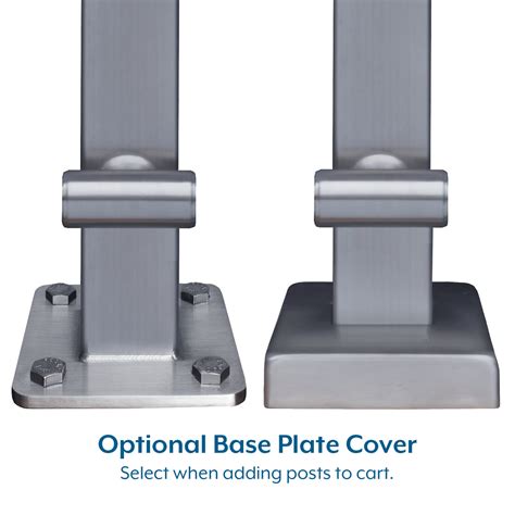 Base Plate Cover, grade 316 SS