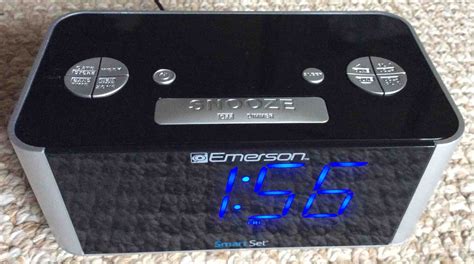 Image result for How to Set Emerson Smartset Clock