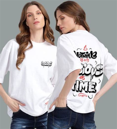 White T Shirt Women - Buy White T Shirt Women online at Best Prices in ...