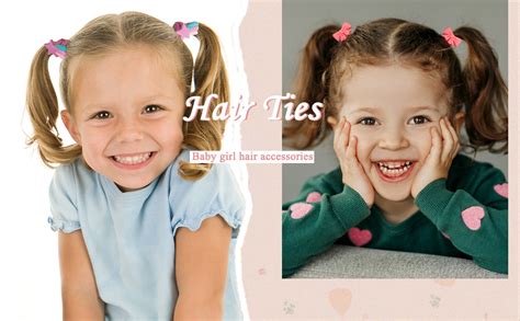Kids Hair Bands Rubber Bands for Baby Girls Toddlers With Cartoon ...