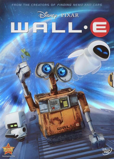 Wall-E (DVD) | Wall e movie, Kids' movies, Pixar movies