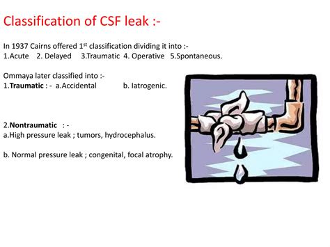 Csf leak and antibiotic. | PPTX