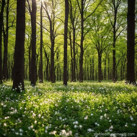 Image result for Scene Spring Trees