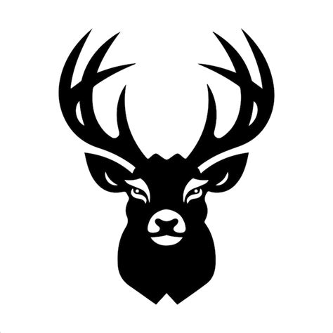Deer head profile Vectors - Download Free High-Quality Vectors from ...