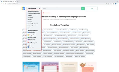How to Use a Template in Google Docs: A Step-by-Step Guide