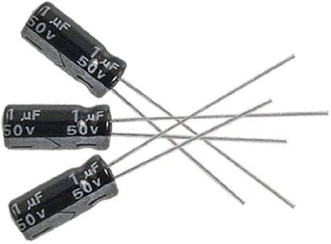 1uF 50V Electrolytic Capacitor | Embeddinator