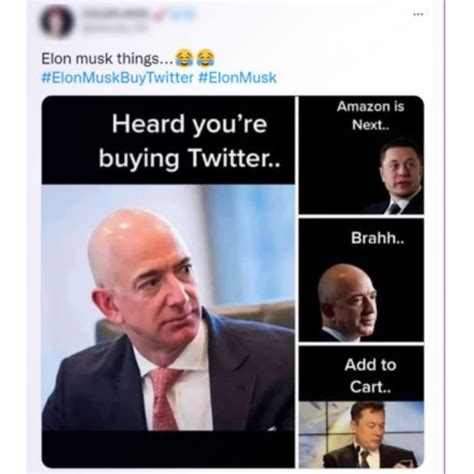 Elon Musk memes because first he takes over twitter, then the world!