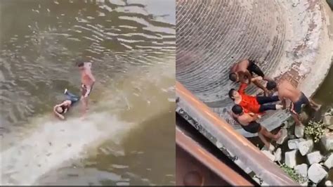 'Lovebirds' jump into river to end lives, rescued by fishermen and ...