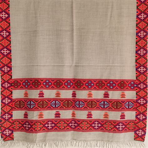 Hand Woven Pure Merino Wool Traditional Kinnauri Shawl – Bhuttico Shawls