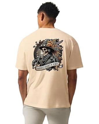 Buy Buy That Trendz Mens Oversized Tshirt Skeleton is Riding Printed ...