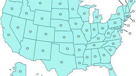 Us Map in Excel 的图像结果