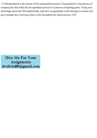 Image result for Decapsulation Process